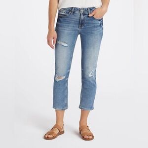Silver Jeans Co Suki Mid Rise Crop